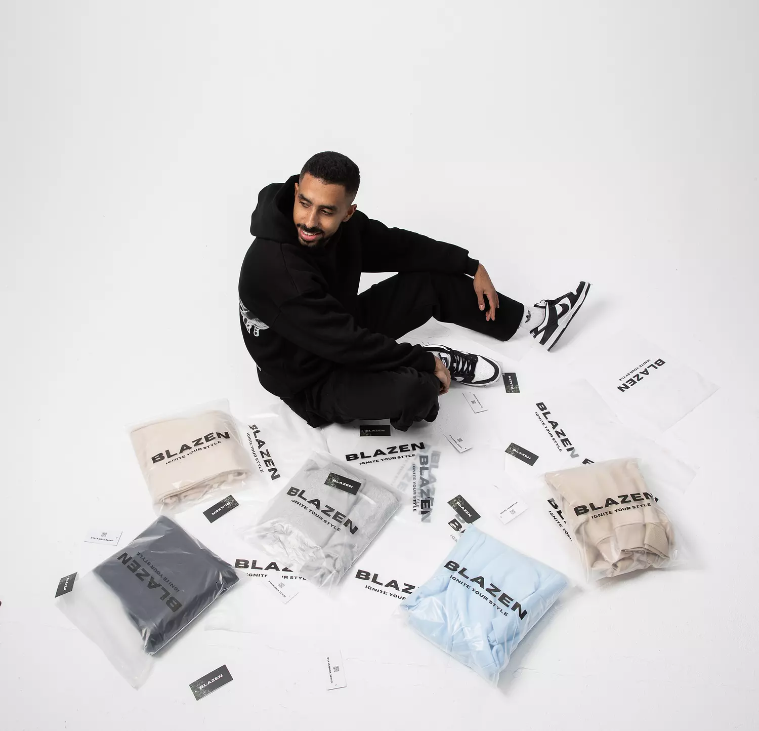 Black Set (Hoodie + Sweatpant) 2