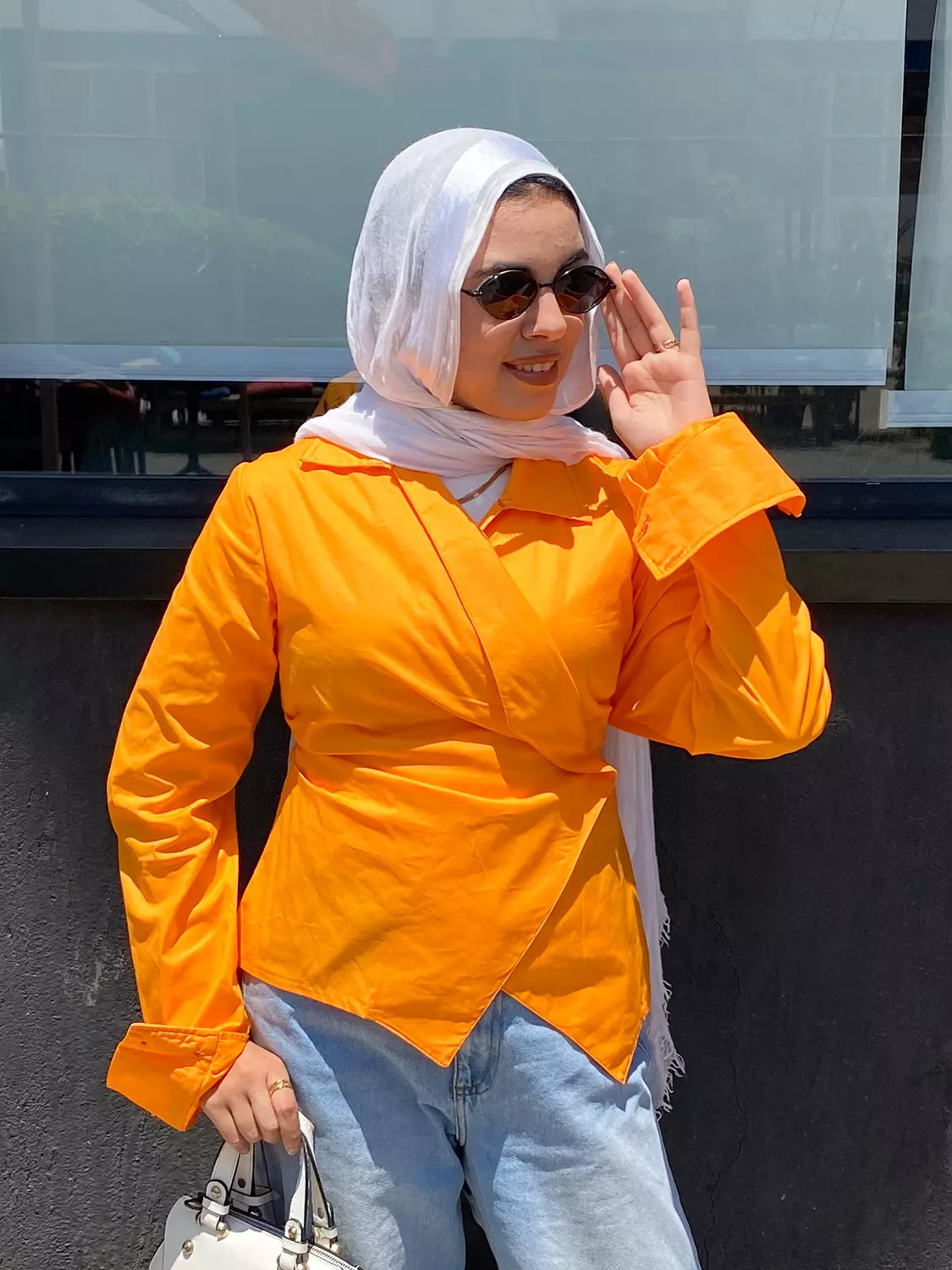 Veya Blouse Orange image