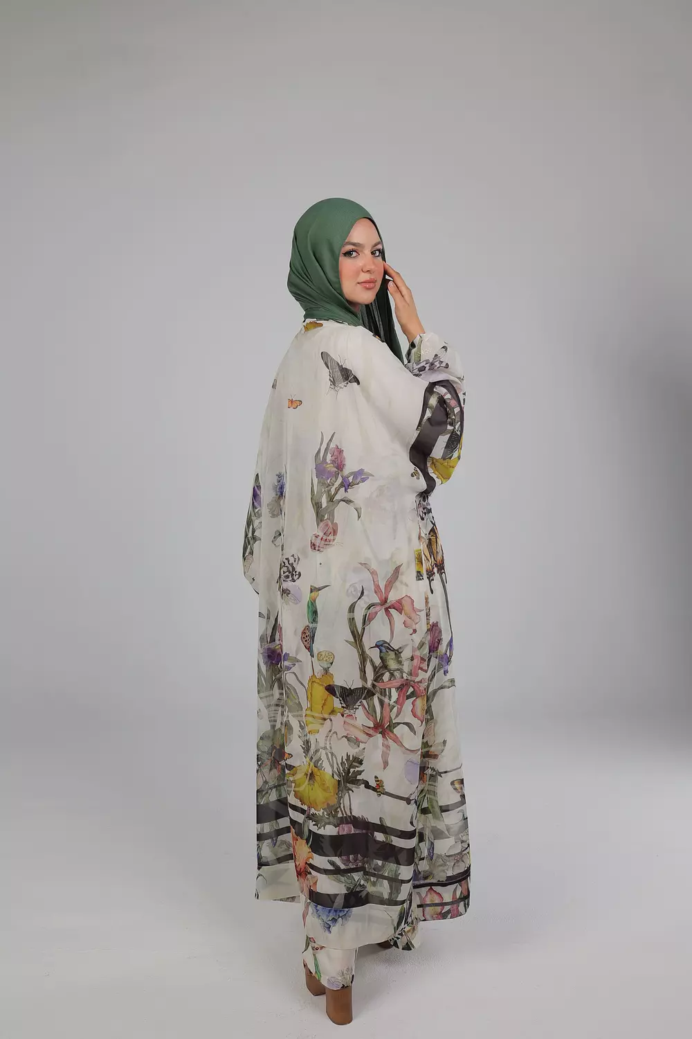 Botanical Kimono 1