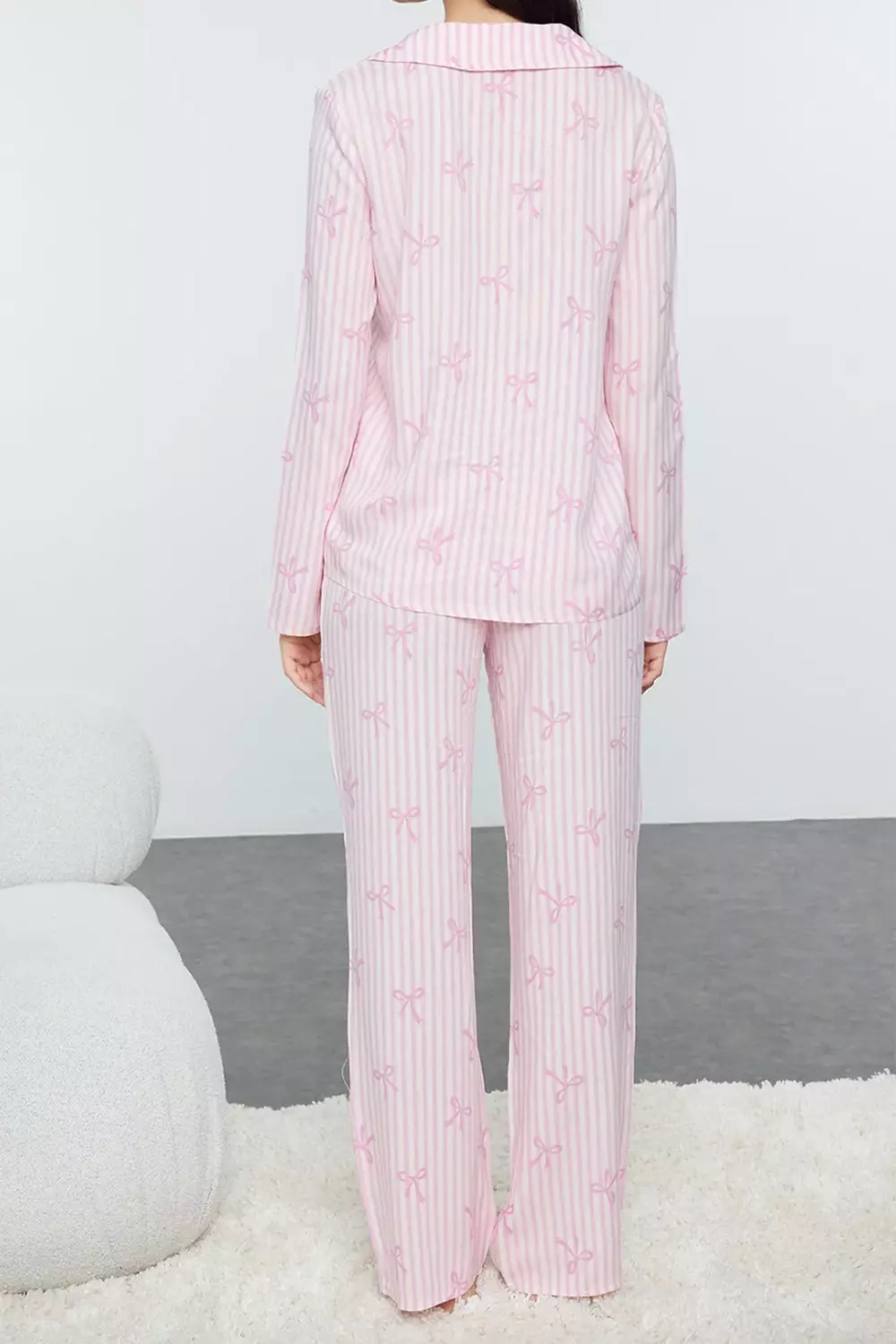 Luna Bow Pajama Set 3