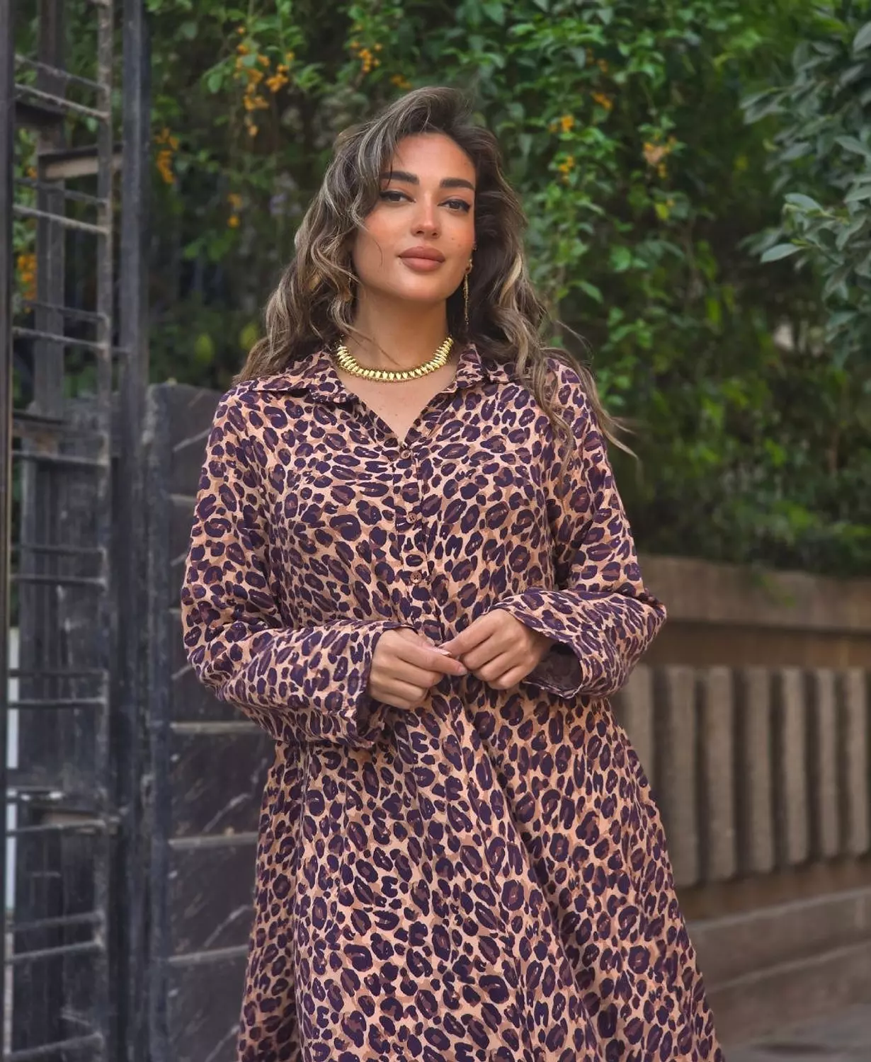 Leopard maxi dress 🐆 6