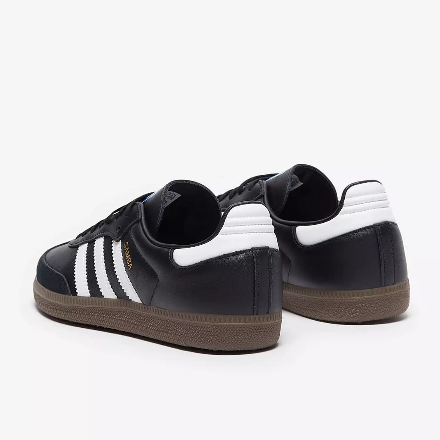 adidas Samba ADV, core black / cloud white / gold metallic 8