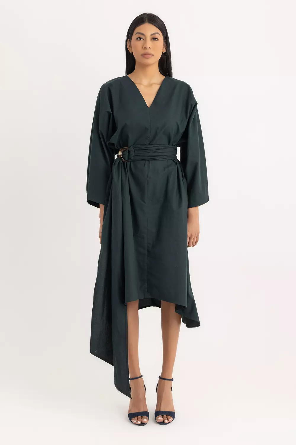 The Aline Oxford Relaxed Dress image