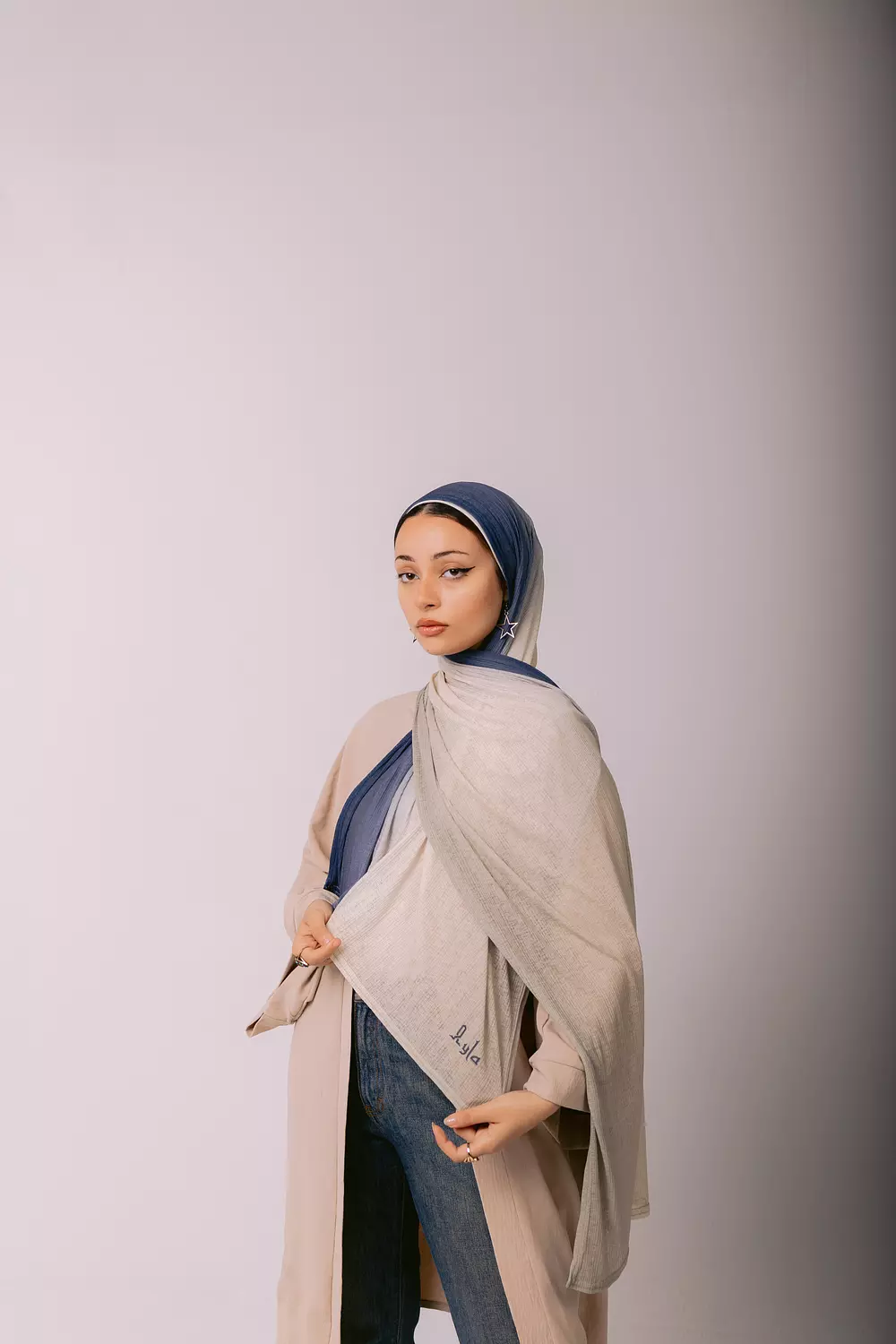 NAVY & BEIGE  image