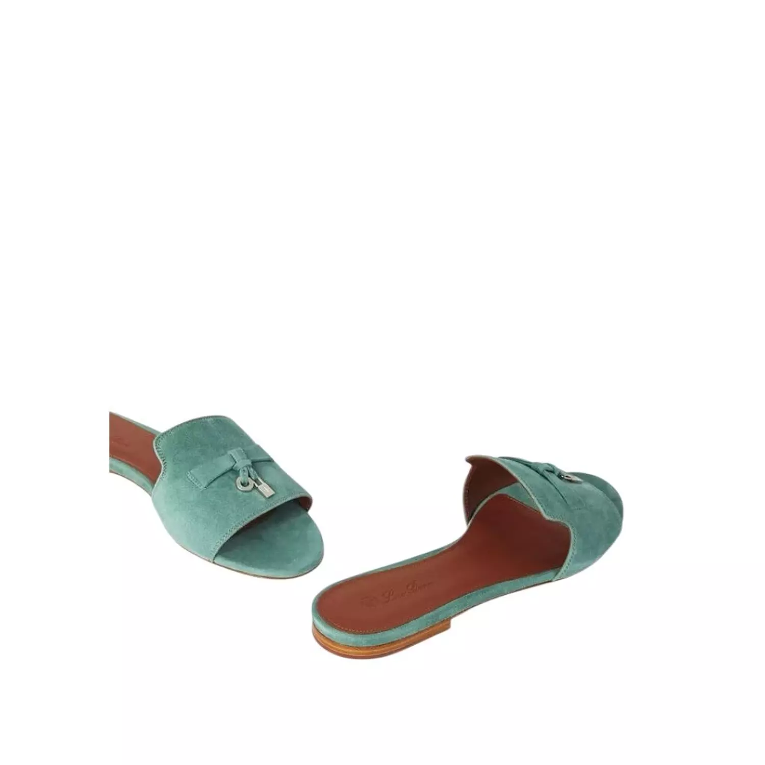 Loro Piana Summer Charms Sandal Green Sap hover image