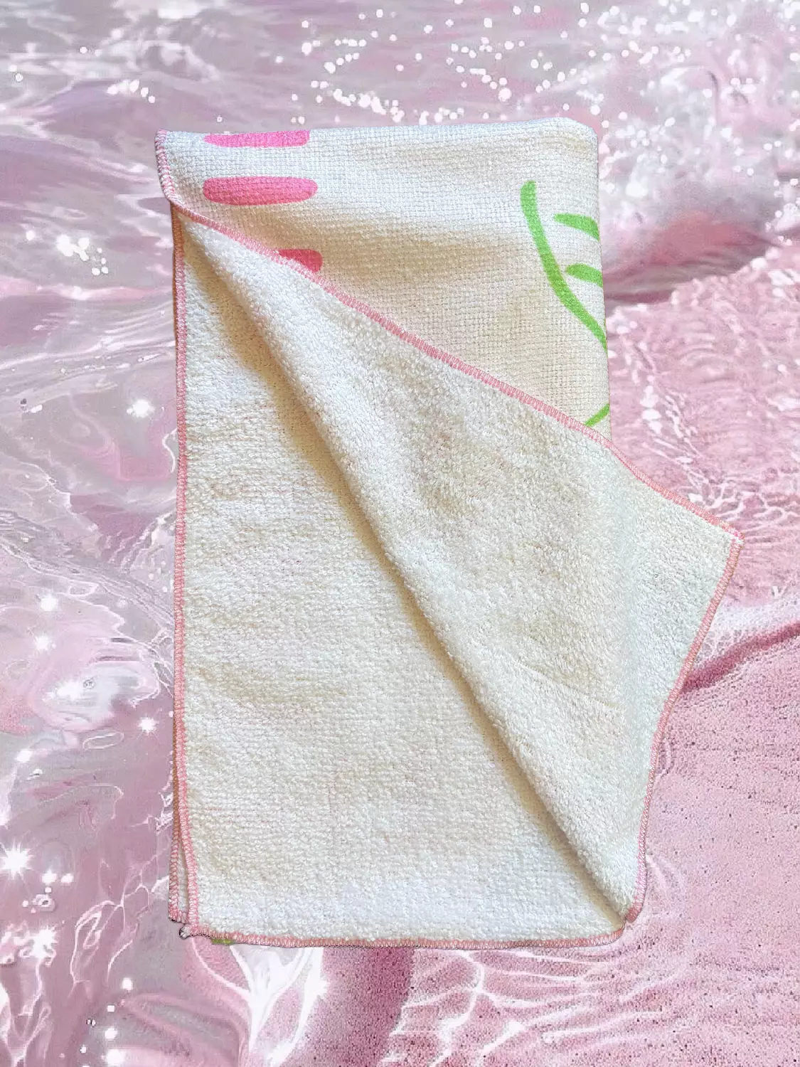 pretty vibes beach towel 2