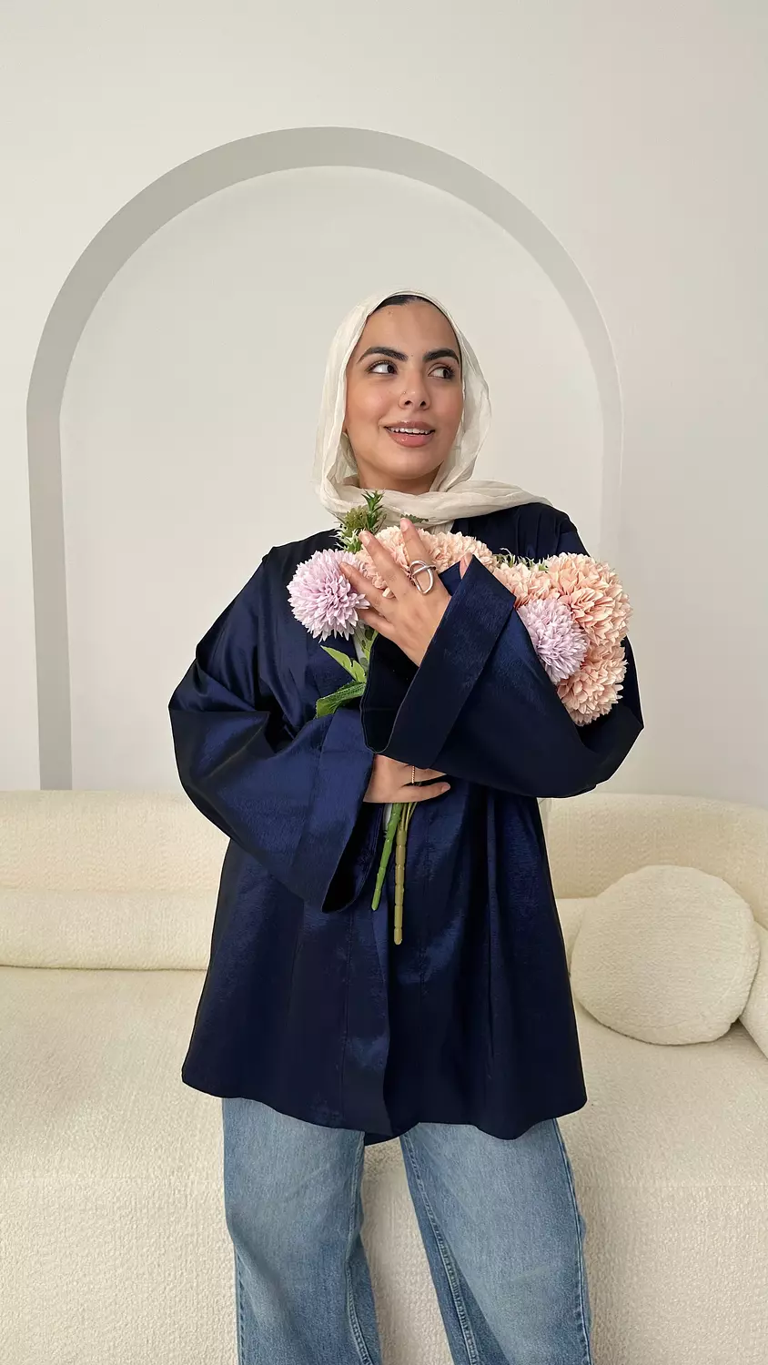 Mirelle Cardigan In Navy Blue  image