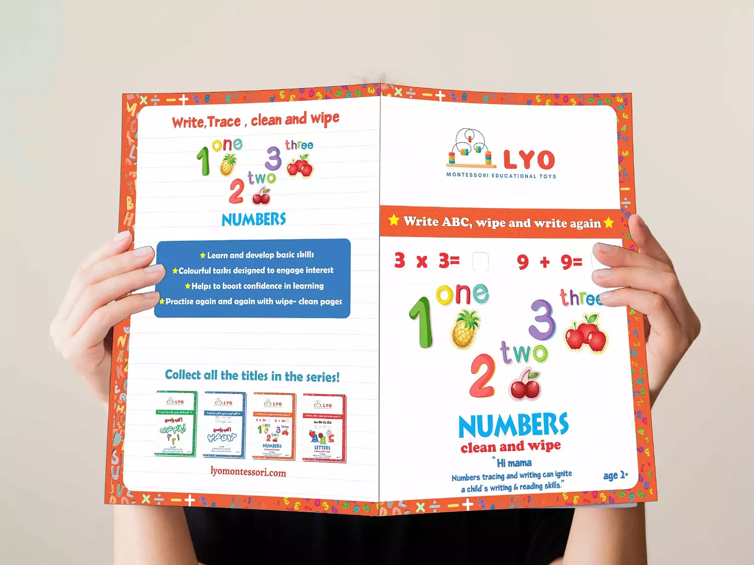 Tracing Book (English Numbers)