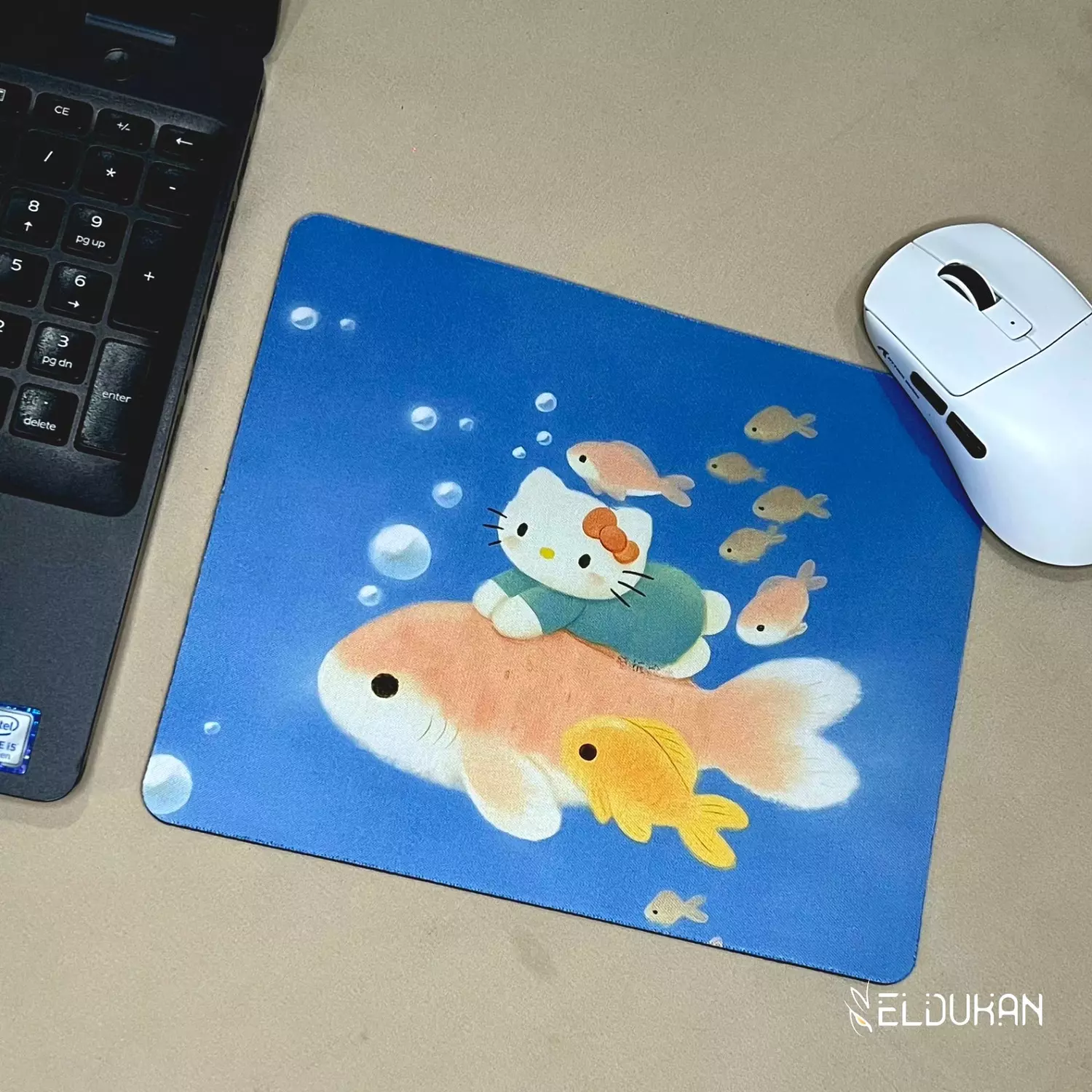 hello kitty mouse pad hover image