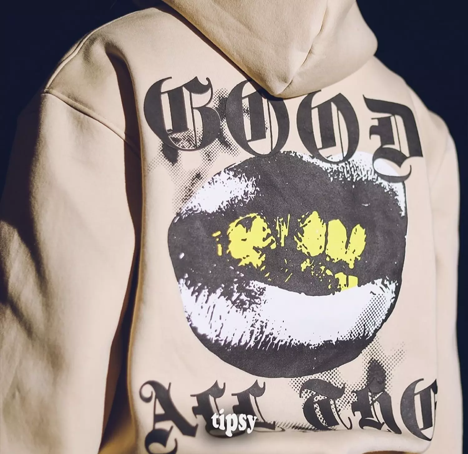 Beige Blaze Hoodie 1