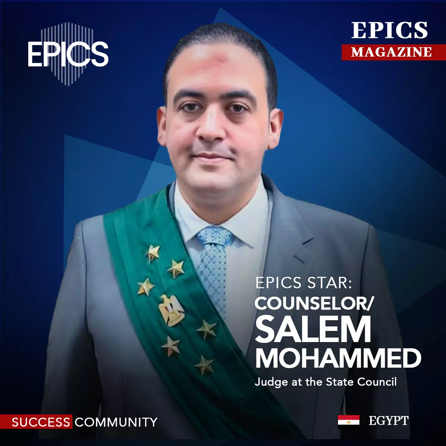 🎖️🌐Counselor.Salem Mohammed_(Story)Judge At State Council. image