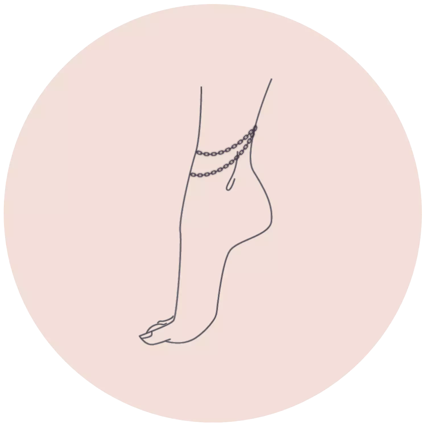 <h3><strong><span style="color: #4c4259">خلاخيل</span></strong></h3>