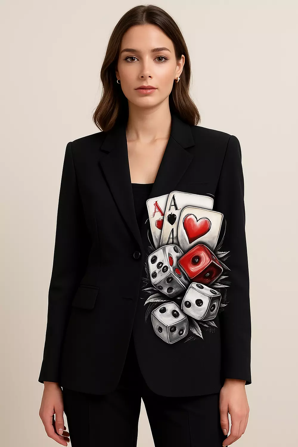 Ace cards  blazer  image