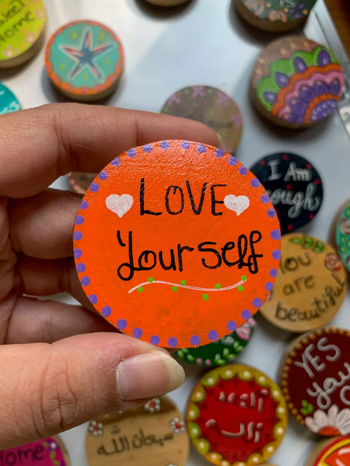 Love Yourself Magnet ( By Order ) image