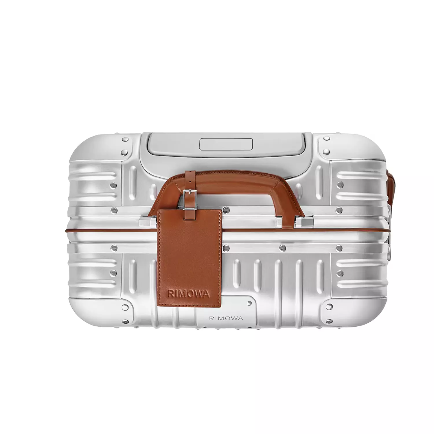 RIMOWA Original Cabin Twist suitcase in a silver 4