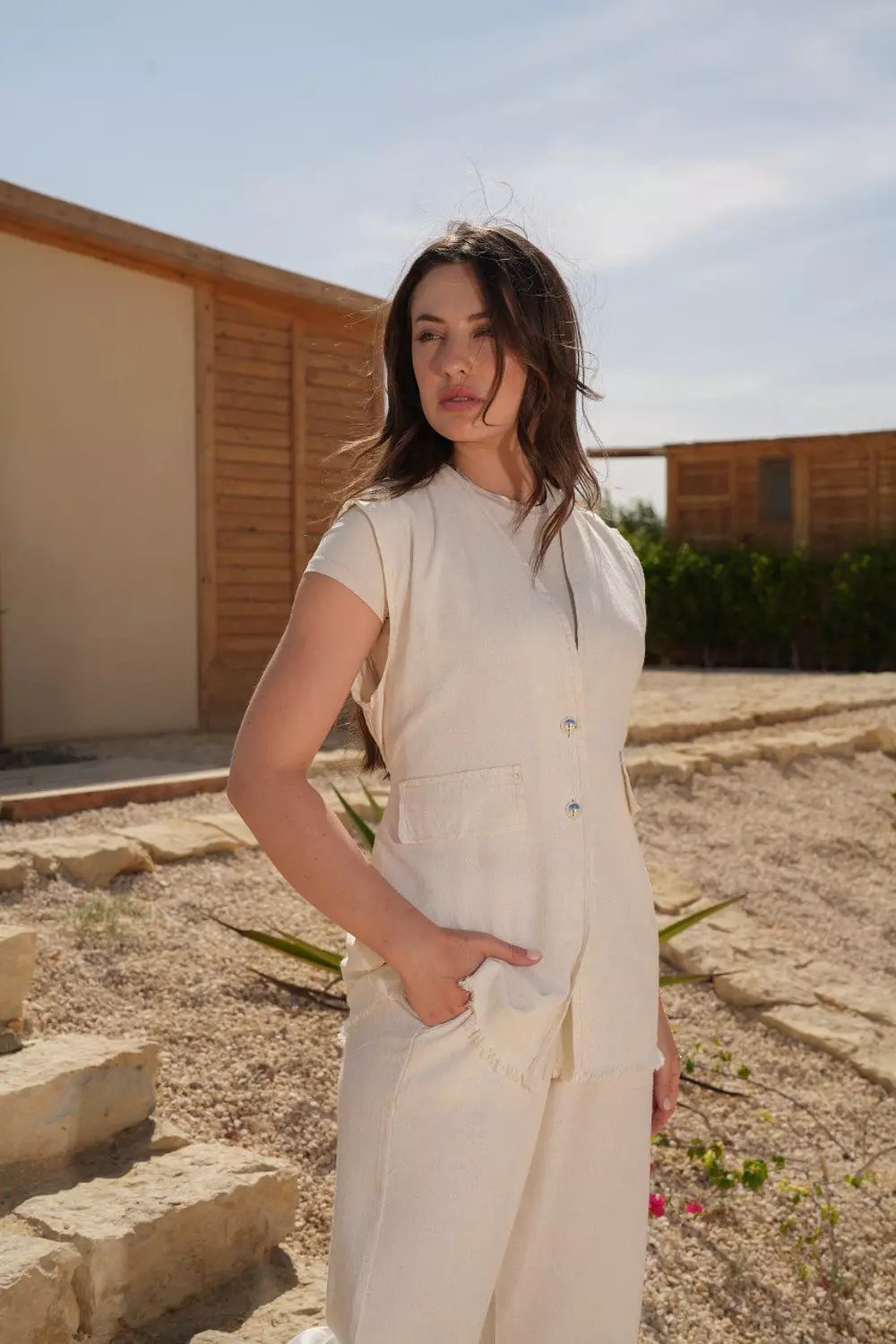 Linen Set with Strap 3