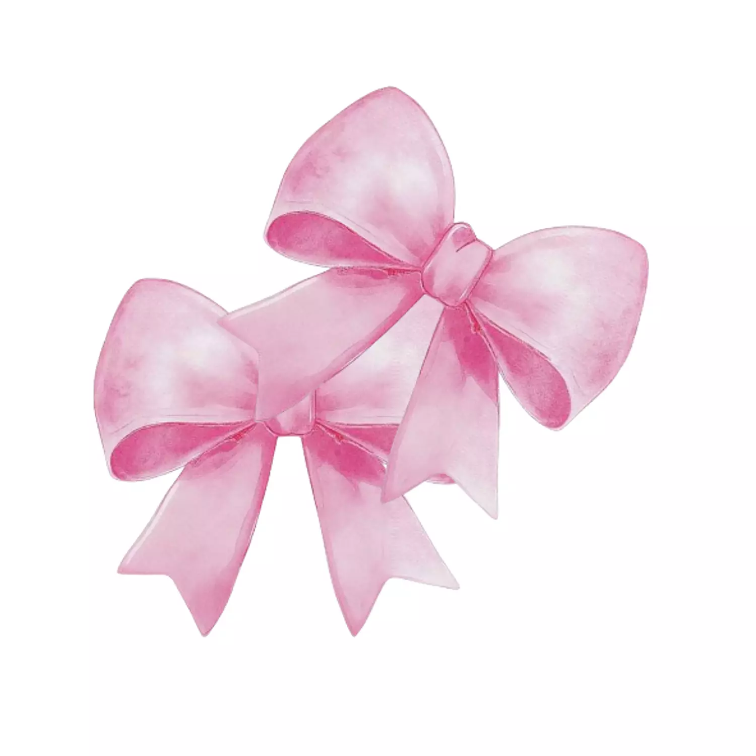 Pink Bow Shaped Napkins image