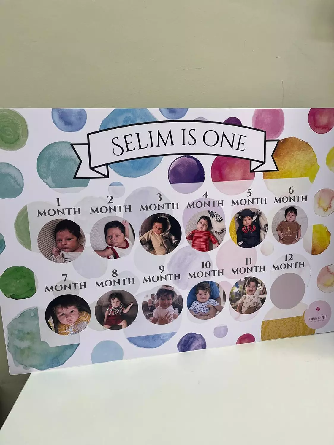 12 months Frame Banner 8