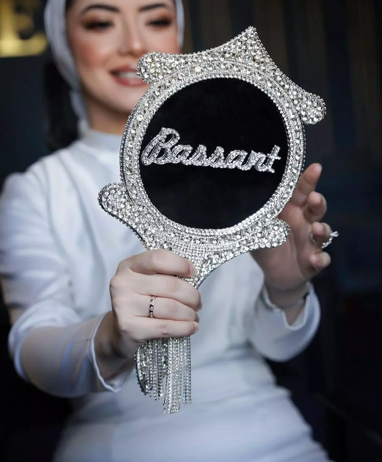 Luxury Crystal Hand Mirror 9 image