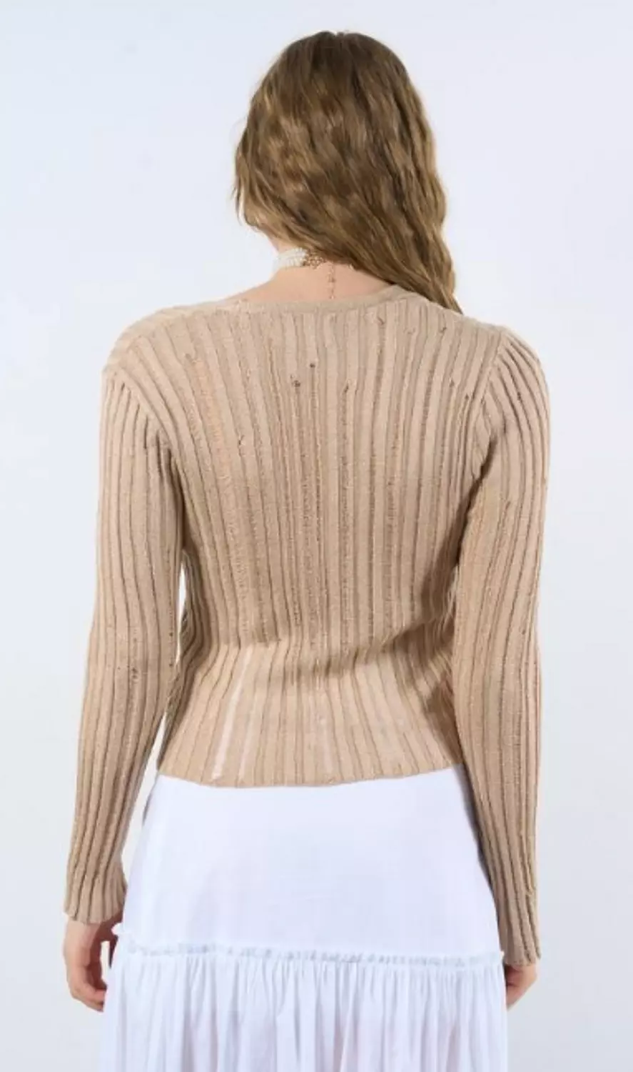 Knit Crop Cardigan 2