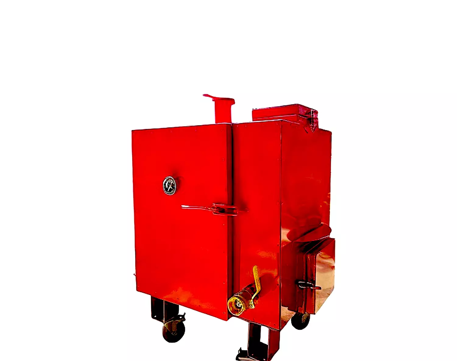 The Lazy Smoker - a gravity-fed smoker image