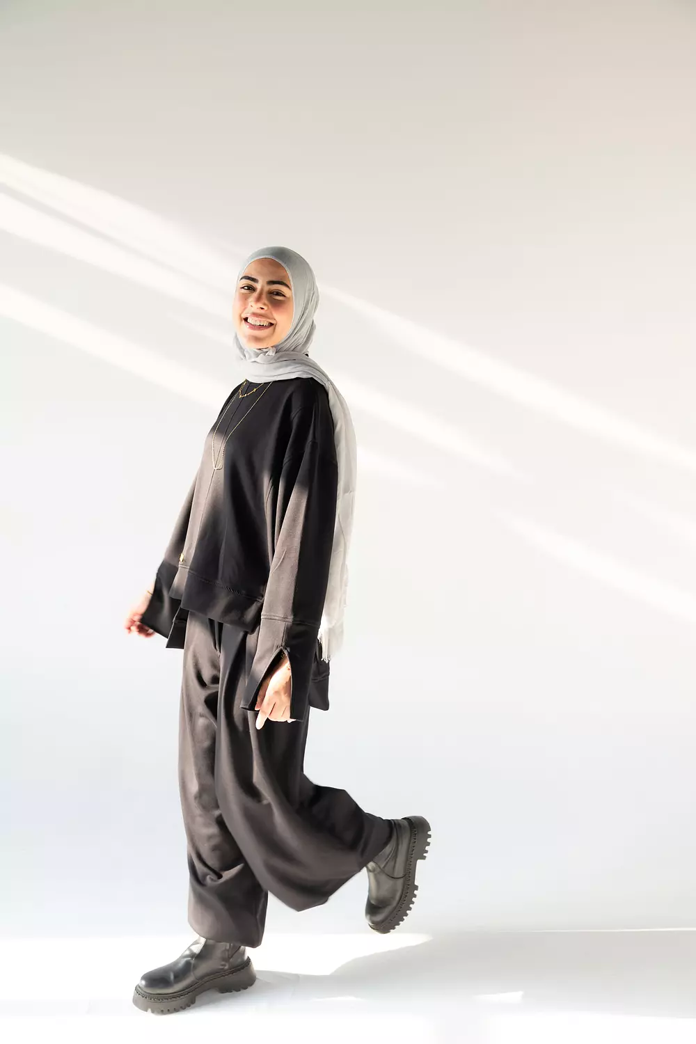 Relaxed Oysho Set in Black 7