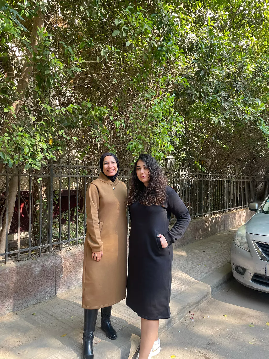 Black Melton Dress 7