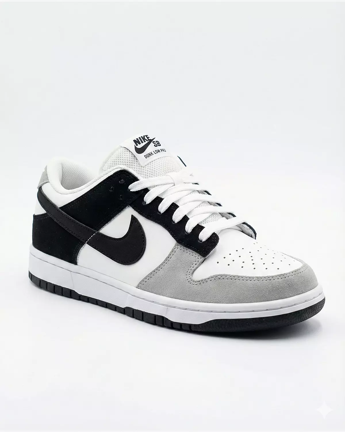 Nike SB Dunk Low Black White Grey 3