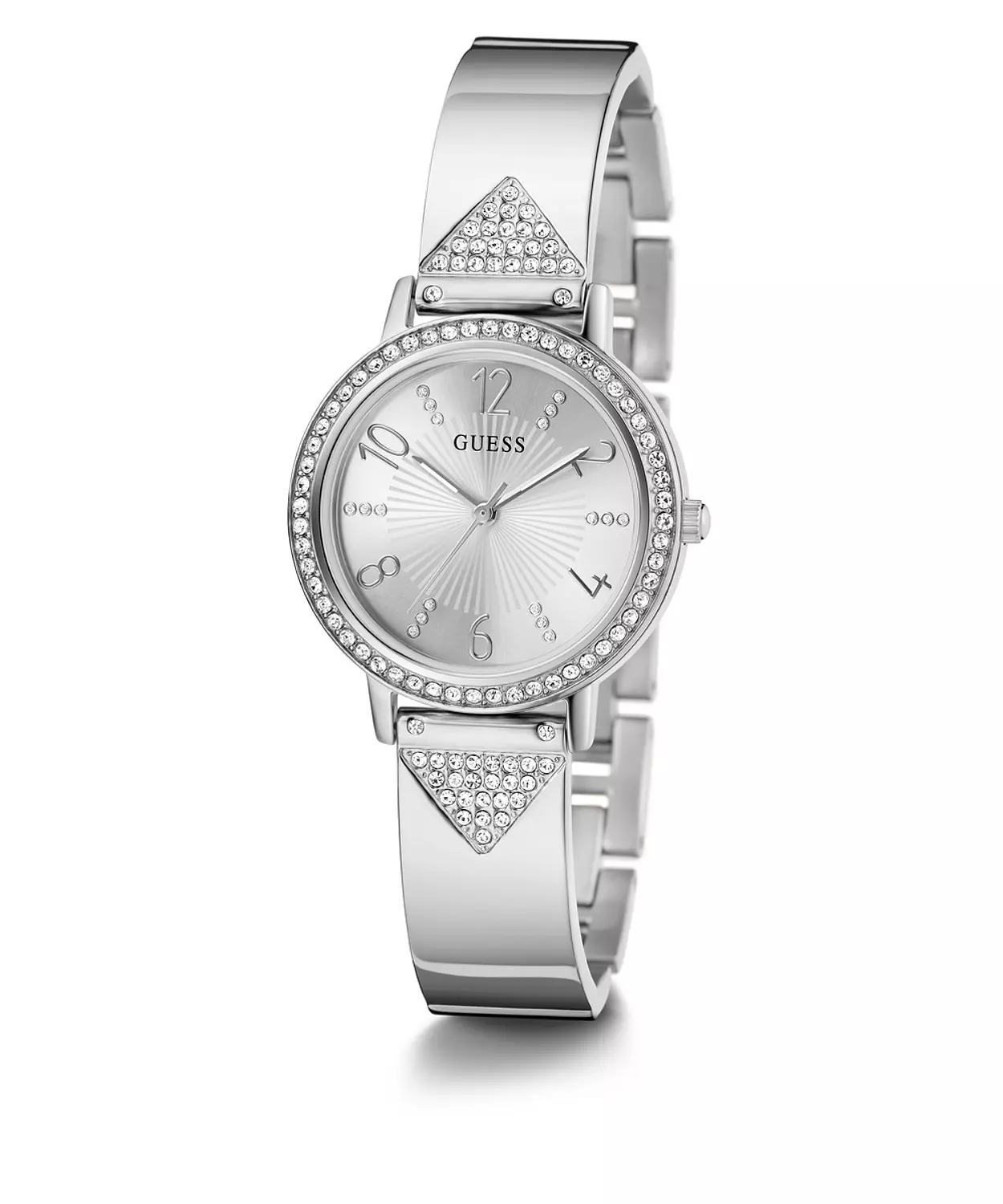 GUESS GW0474L1 ANALOG WATCH  For Women Silver Stainless Steel Polished Bracelet  4