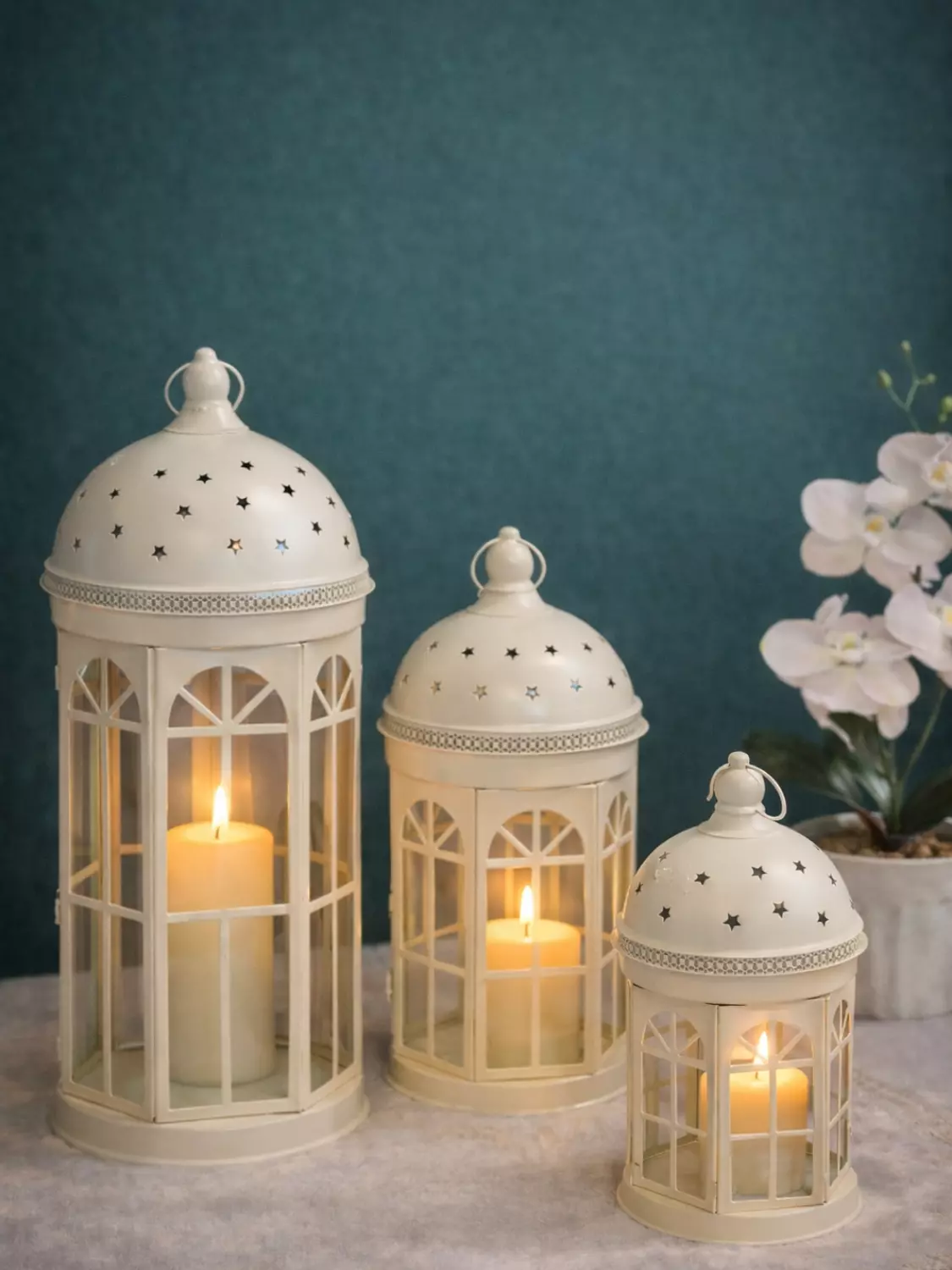 Decorative Metal Home Lantern – Candle Holder 1