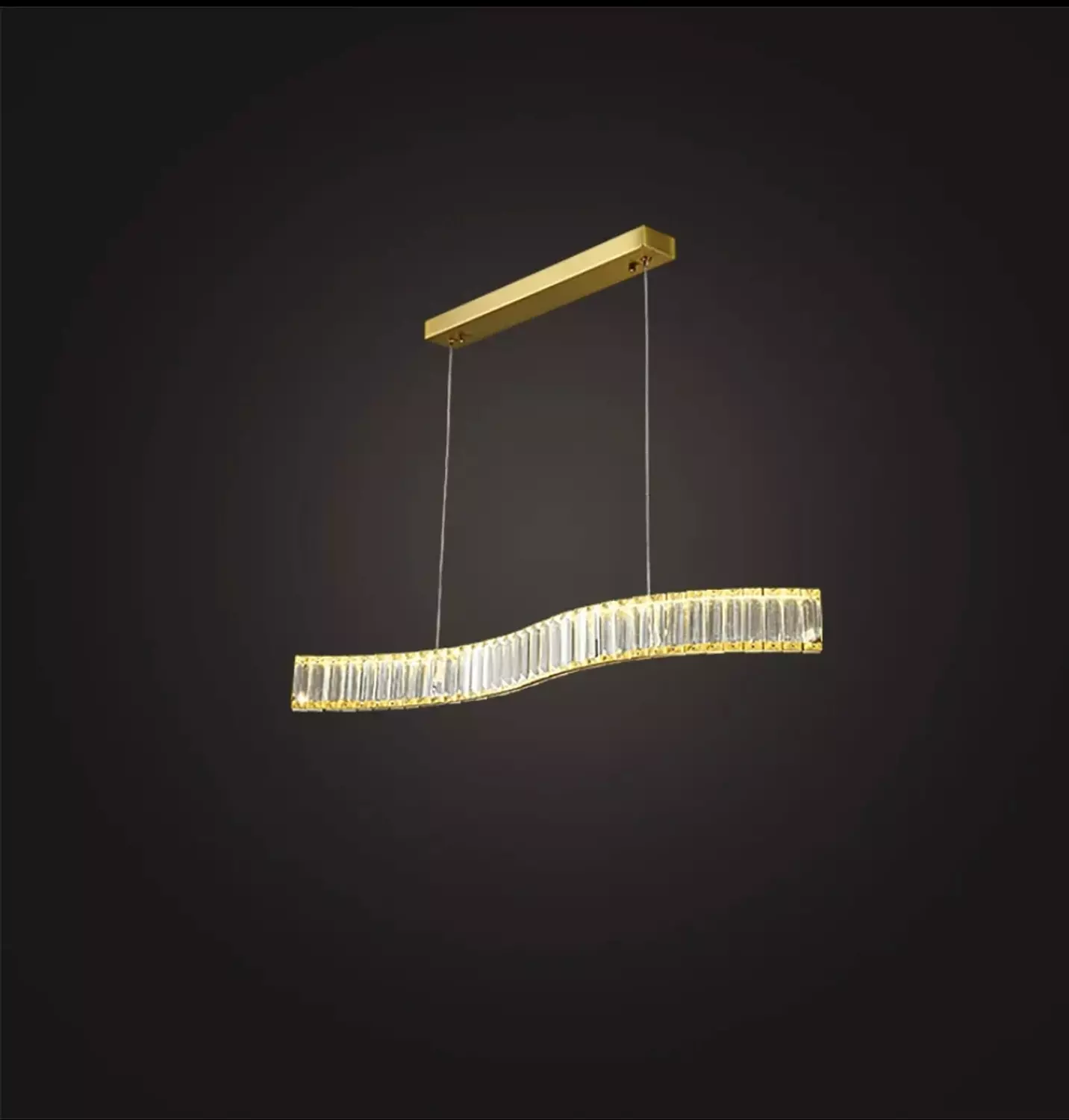 Half wave LED modern chandelier  5