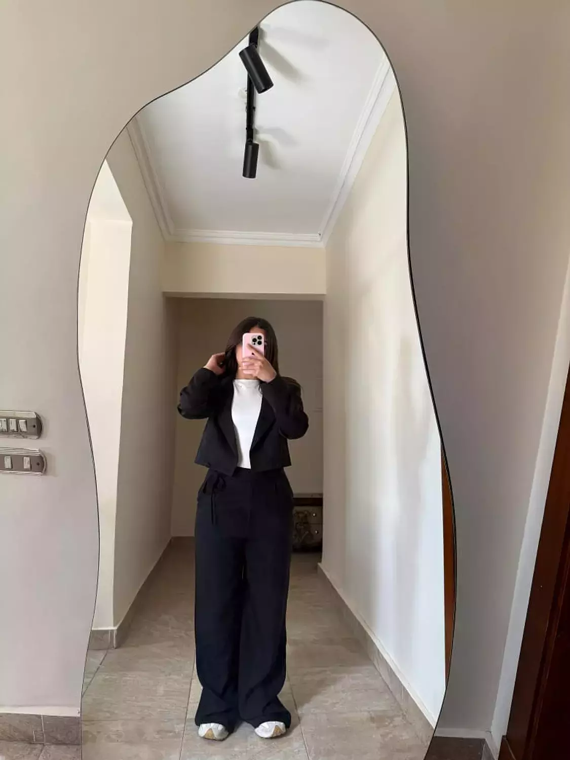 Cropped Blazer Black 2