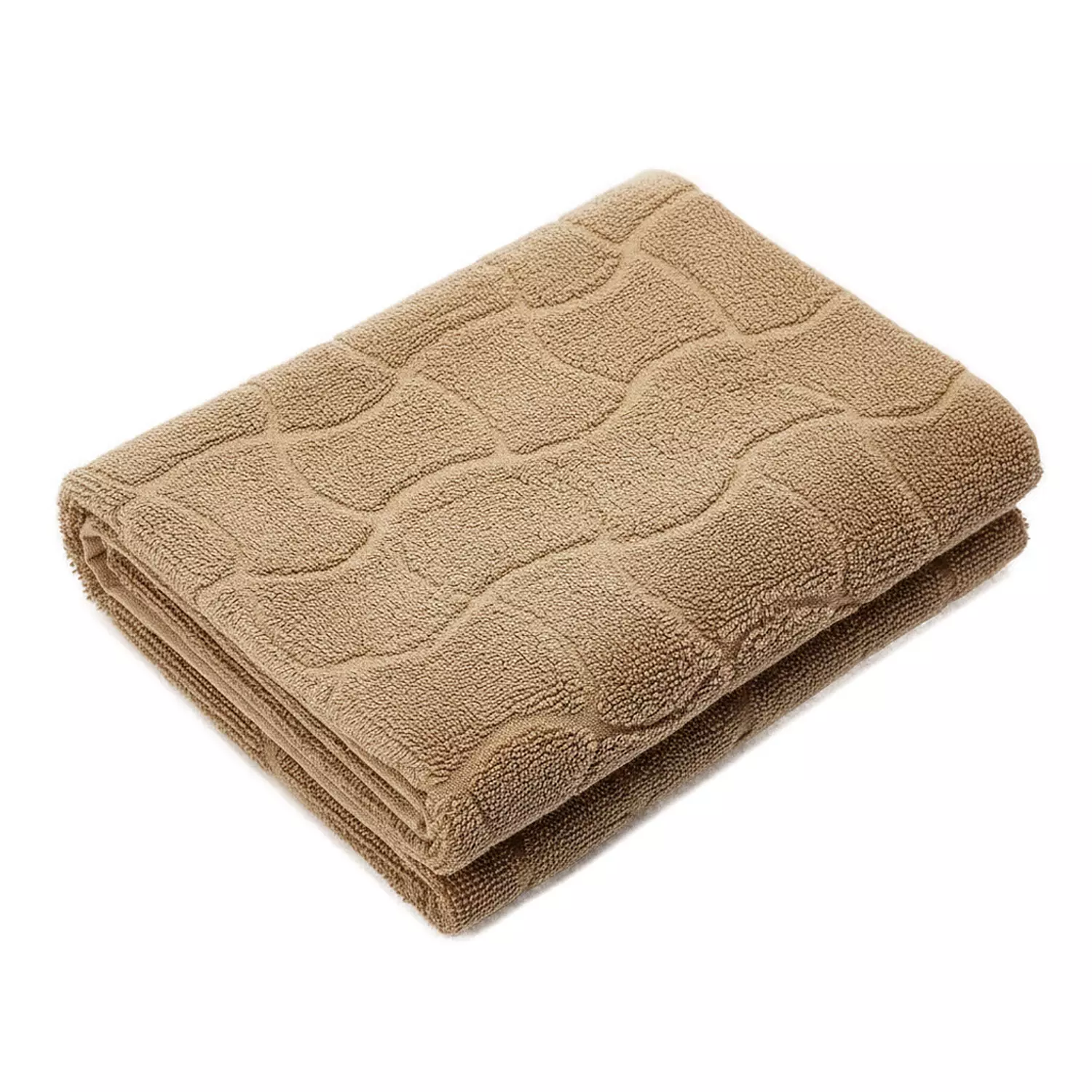 Shorto Towel Made From 100% Cotton - 2627 - Dark Beige image