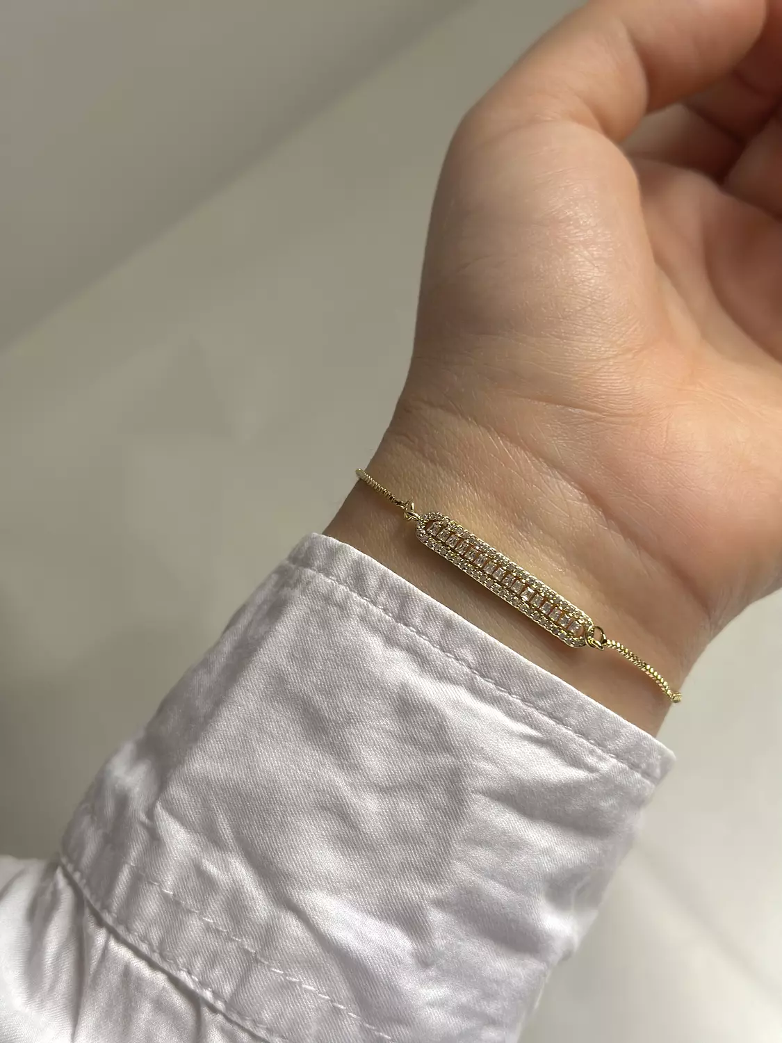Gold Charms Adjustable bracelet 3