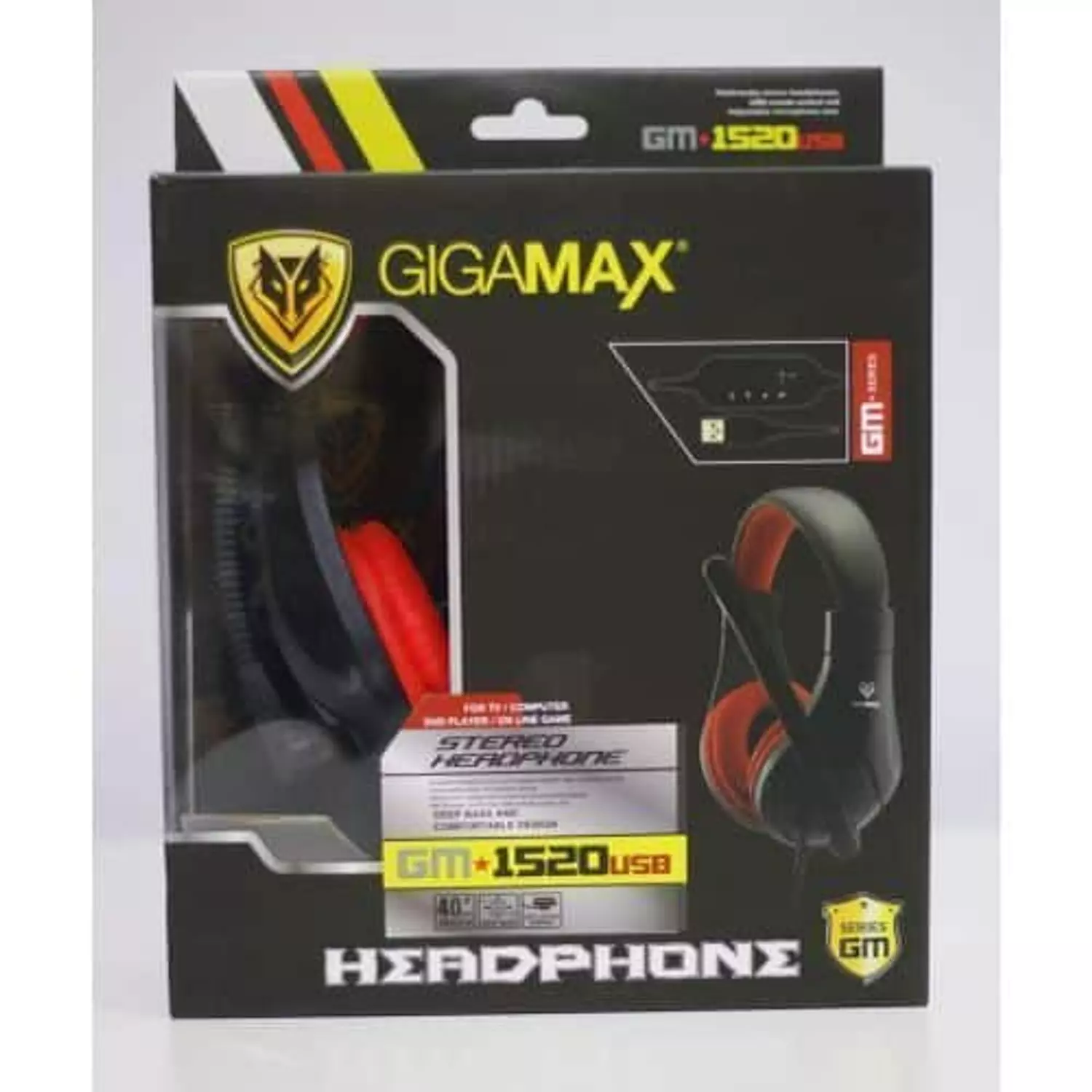 HEADPHONE GIGAMAX GM*1520 USB image