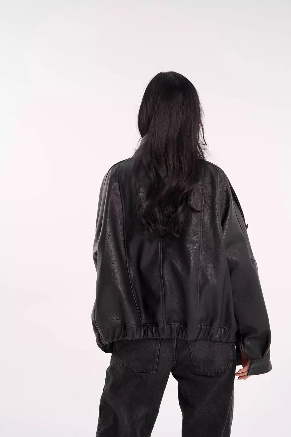 Zara leather jacket  1