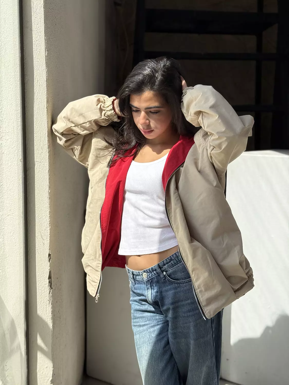 Cherry Sand Reversible Jacket 6