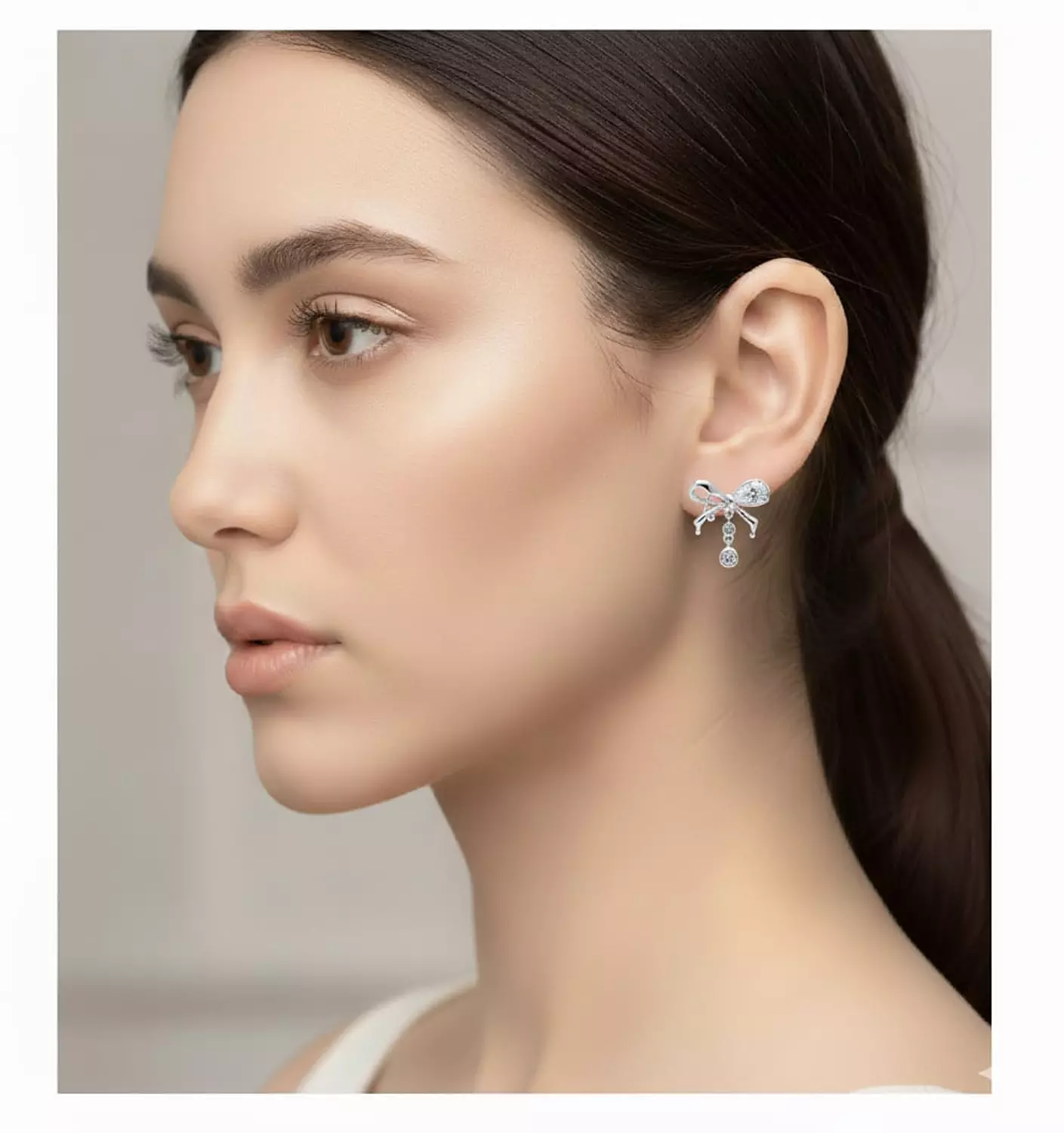 Silver Earrings Funke image