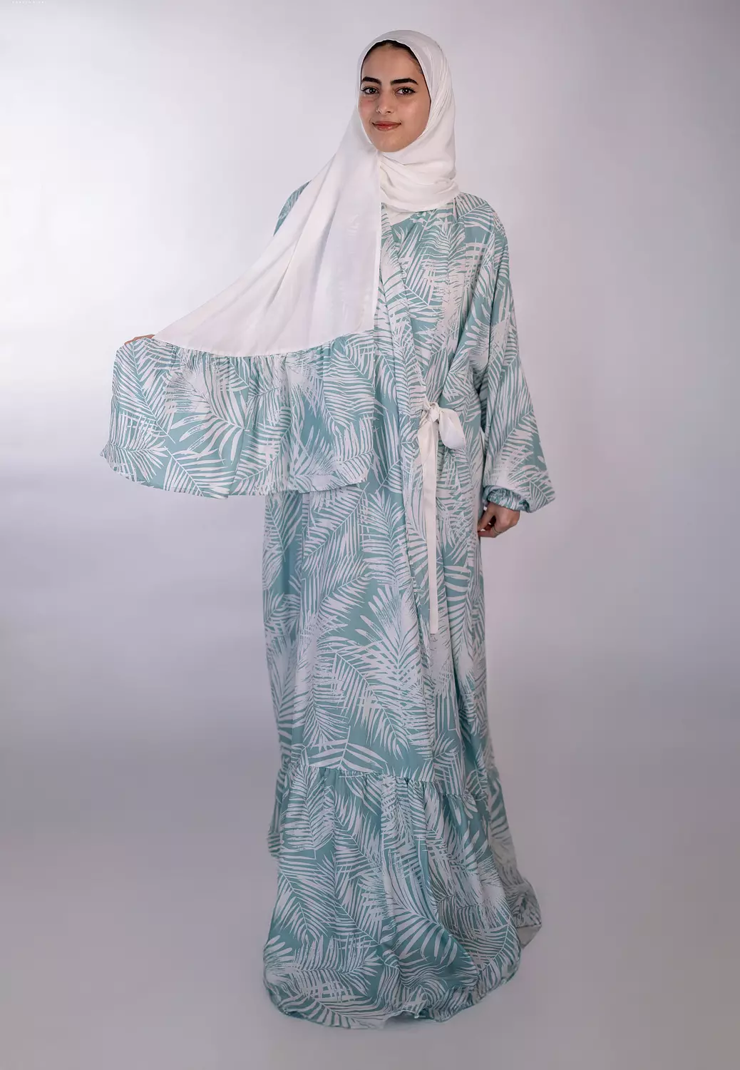 Ruffled Wrap Issdal 1