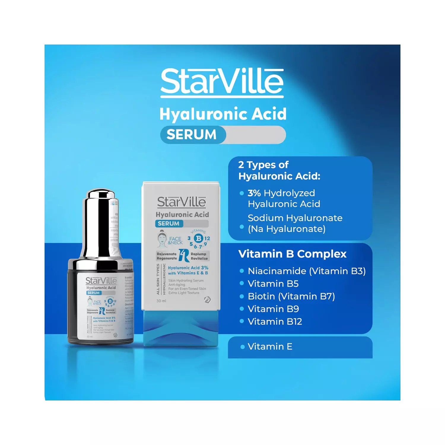 Starville Hyaluronic Acid Serum  2