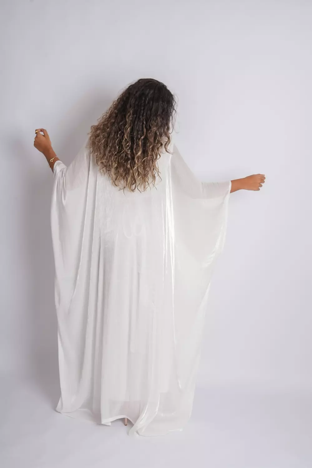 White Butterfly Abaya 9