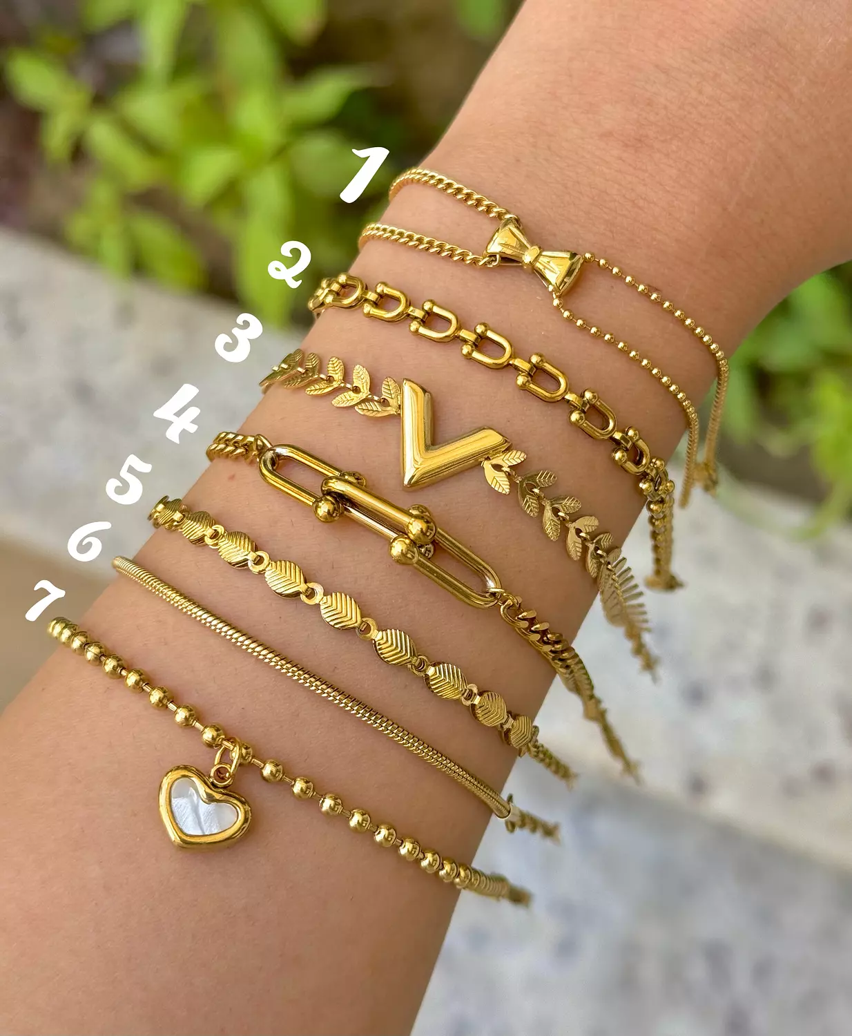 Stacking bracelets 10 image