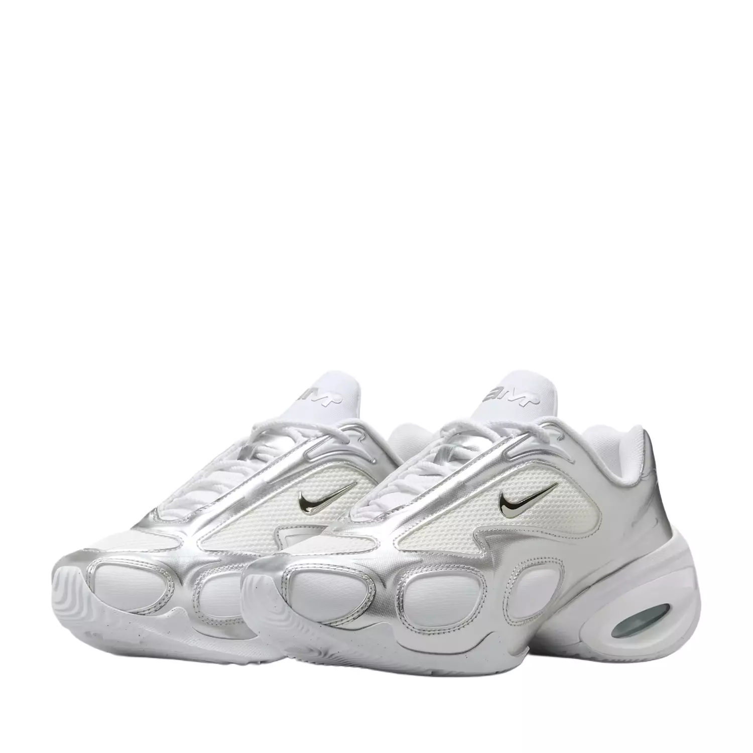 Nike   Women's   Air   Max   Muse   White Metallic   Silver 2