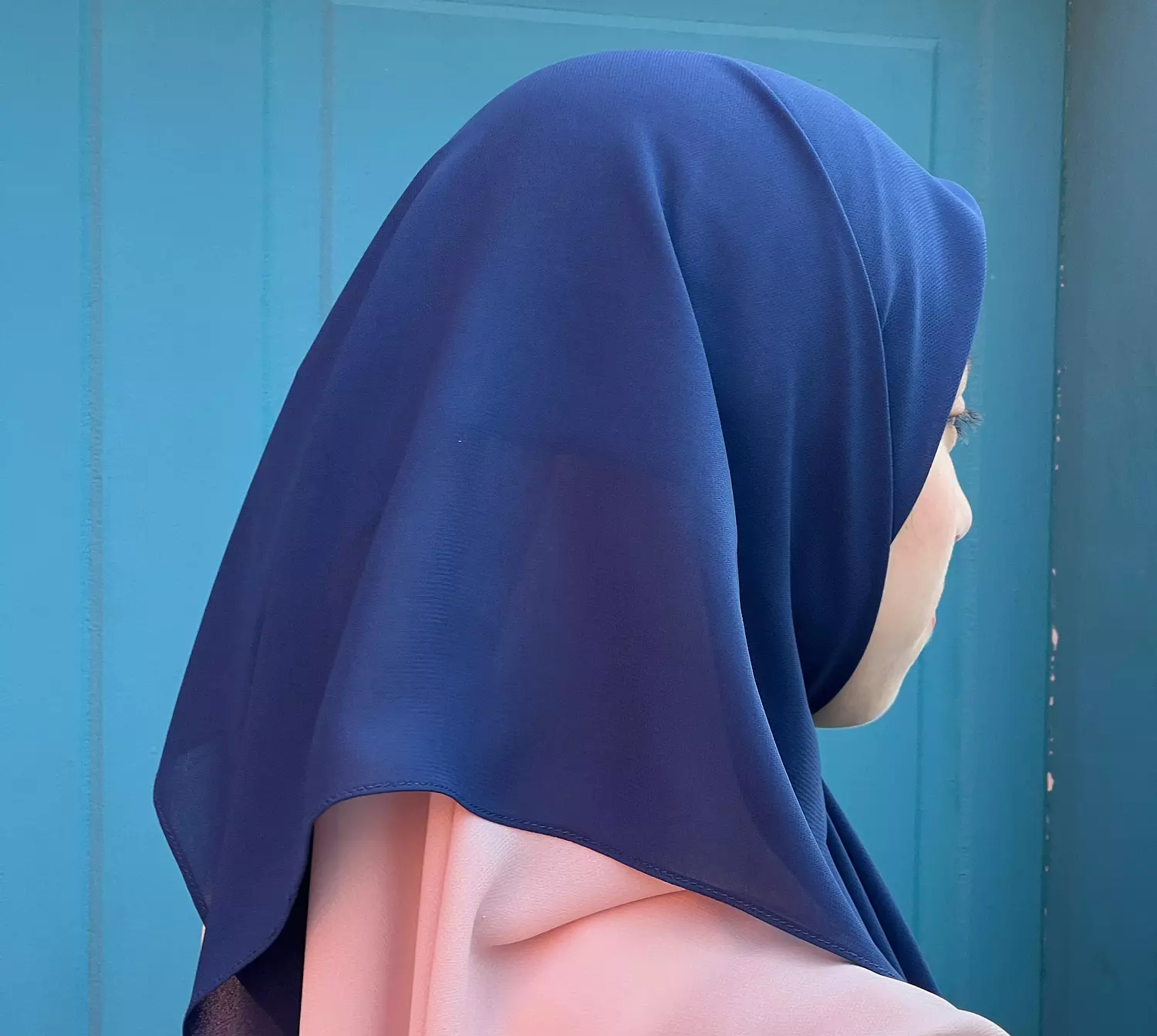 سكارف مربع ٦٠*٦٠ ( تحت الطرحة العريضة)  image