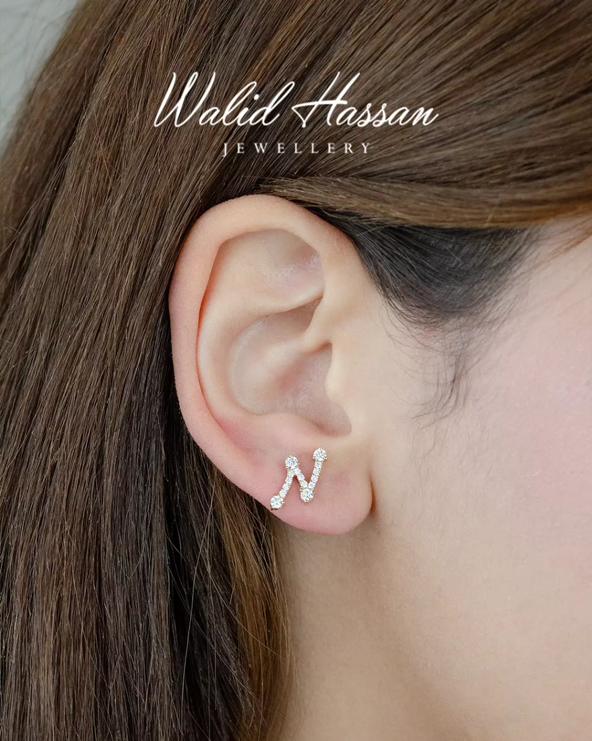 diamond earring 1374 image