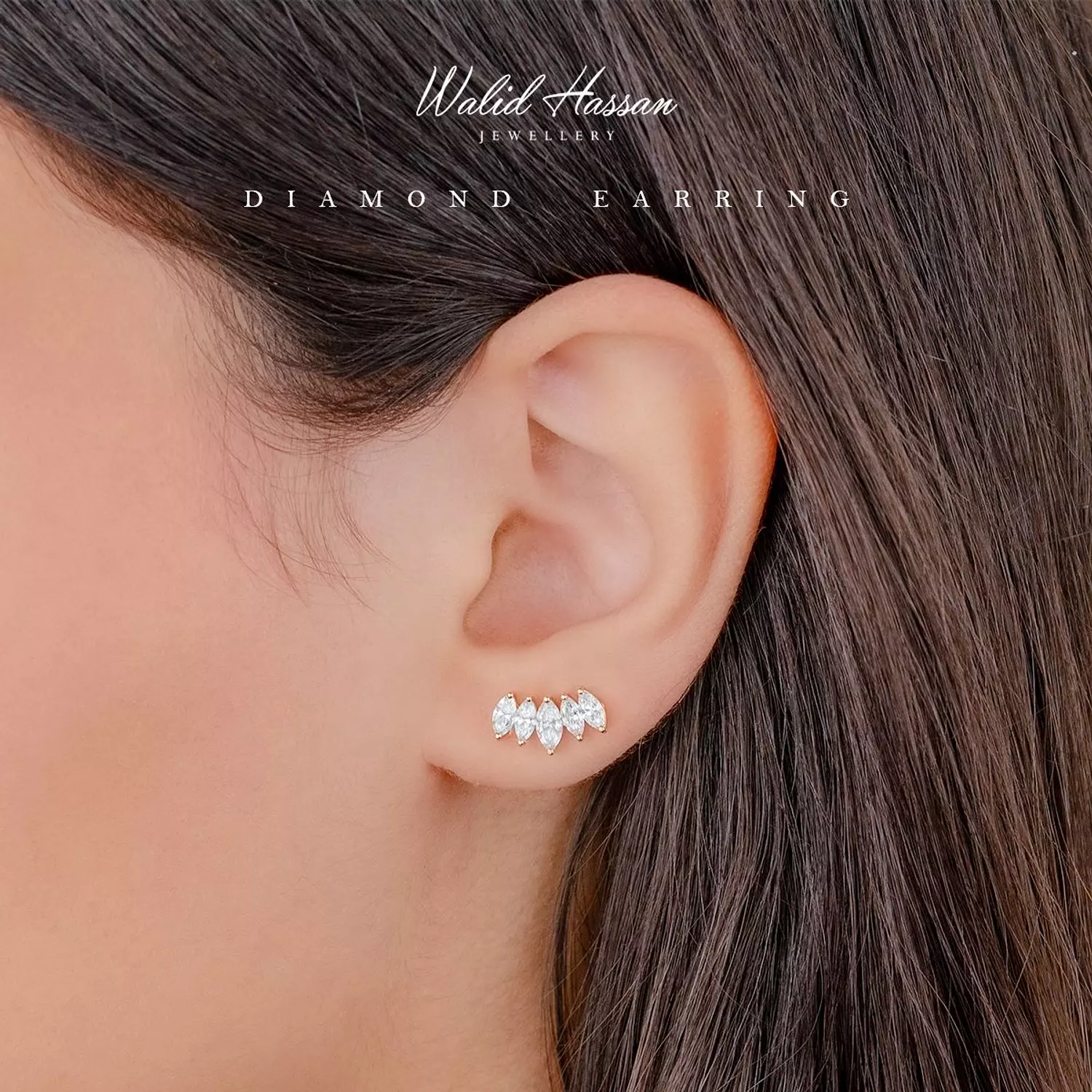 diamond earring image