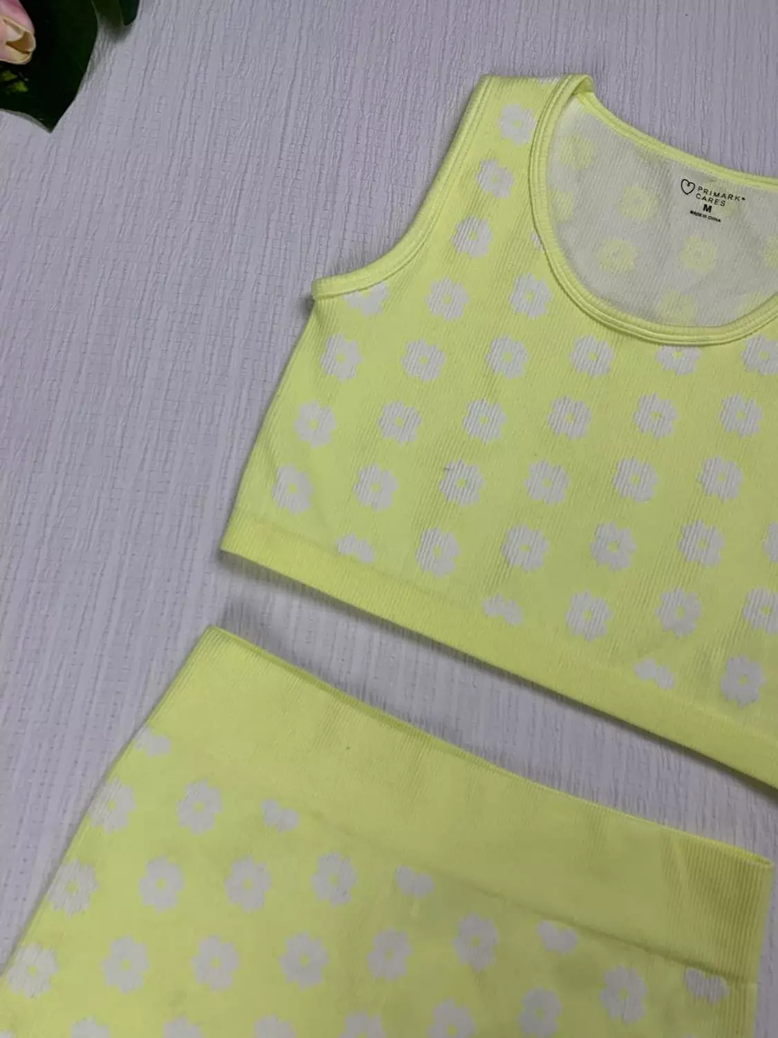 short pijama set from primark 1