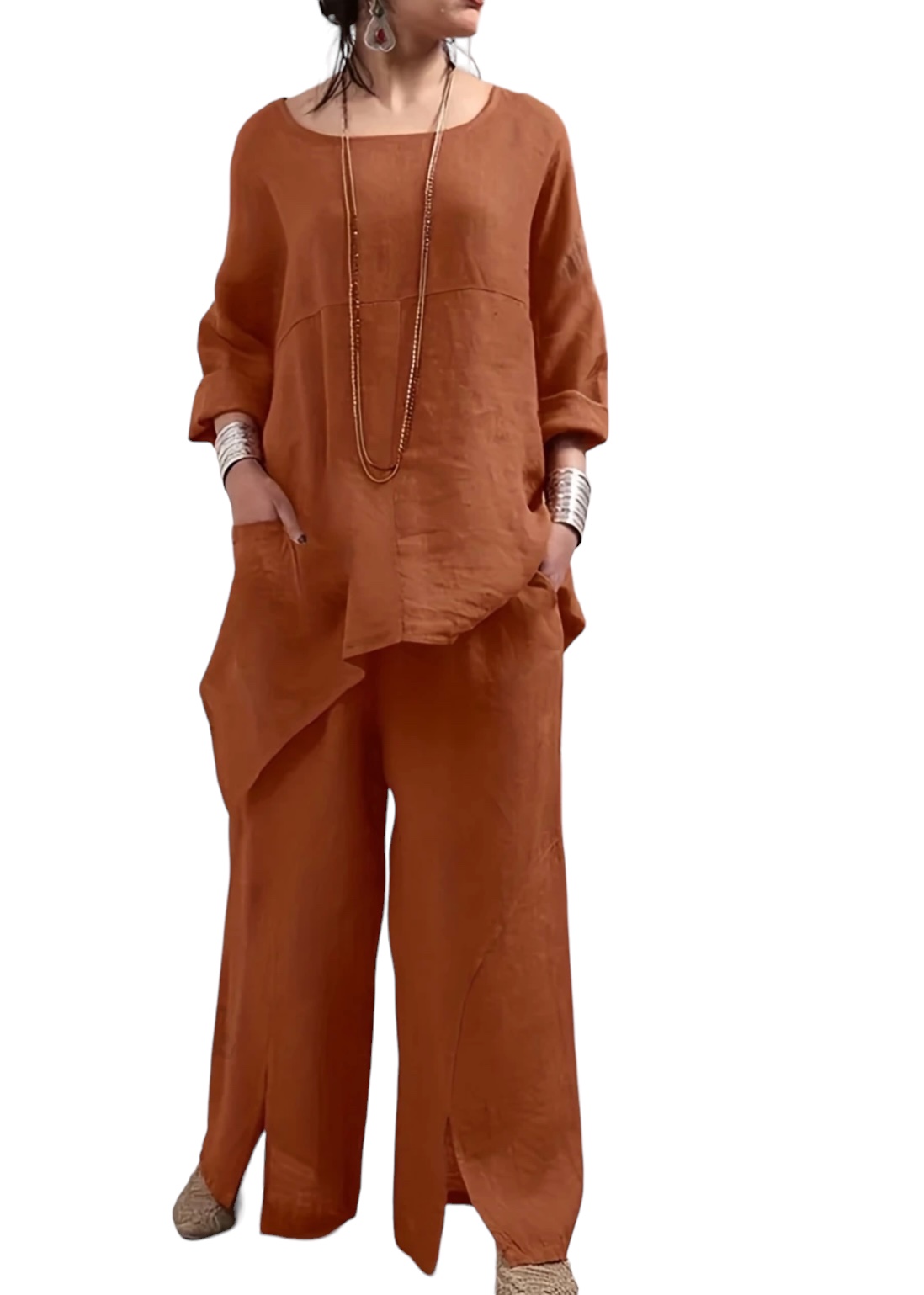 Casual outfit two pieces set 1
