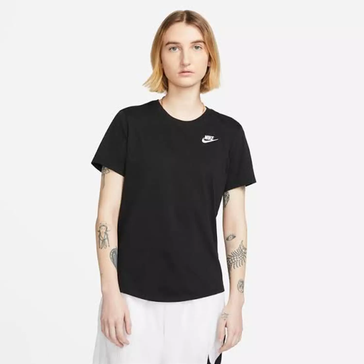 T-shirt nike slim fit black 2