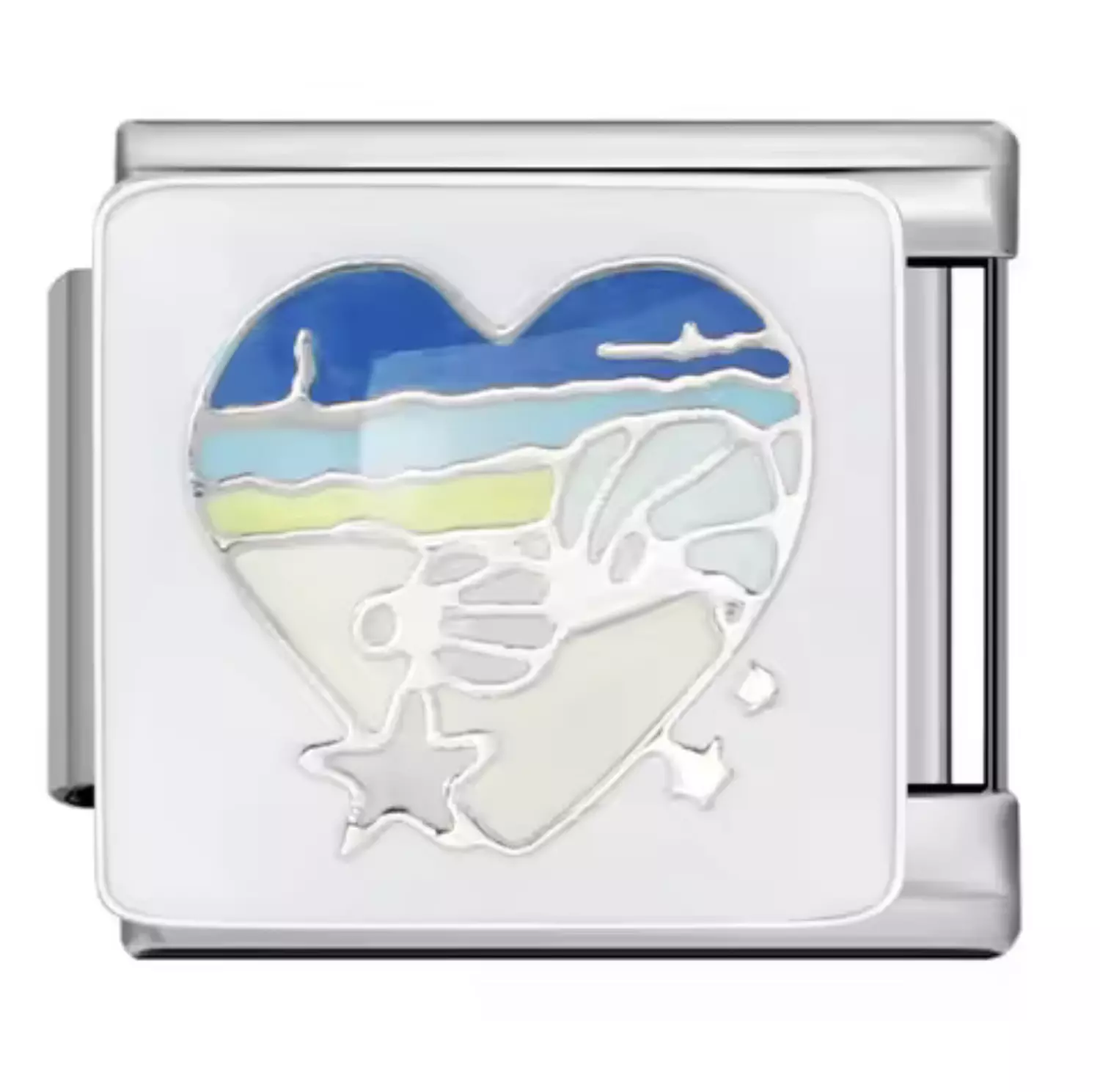 Heart in the Ocean Charm  image